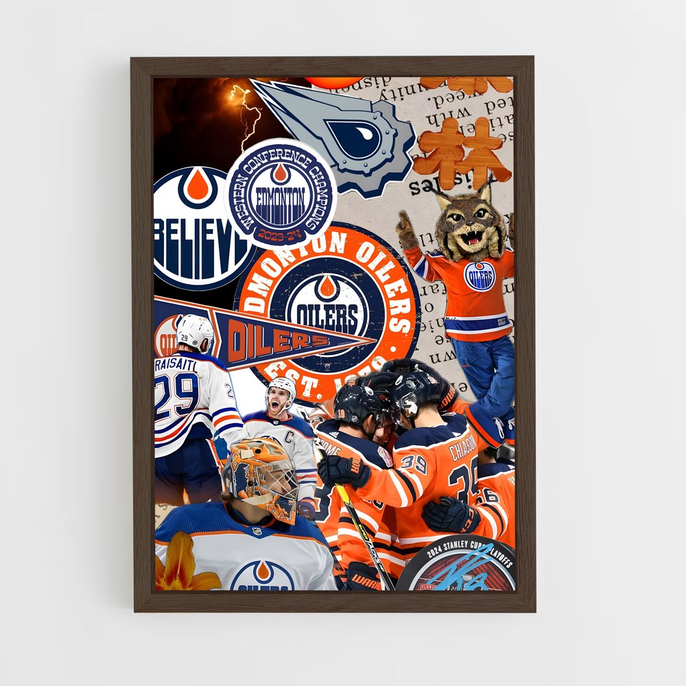 Poster Edmonton United – affiche Hockey sur glace (vue 5)